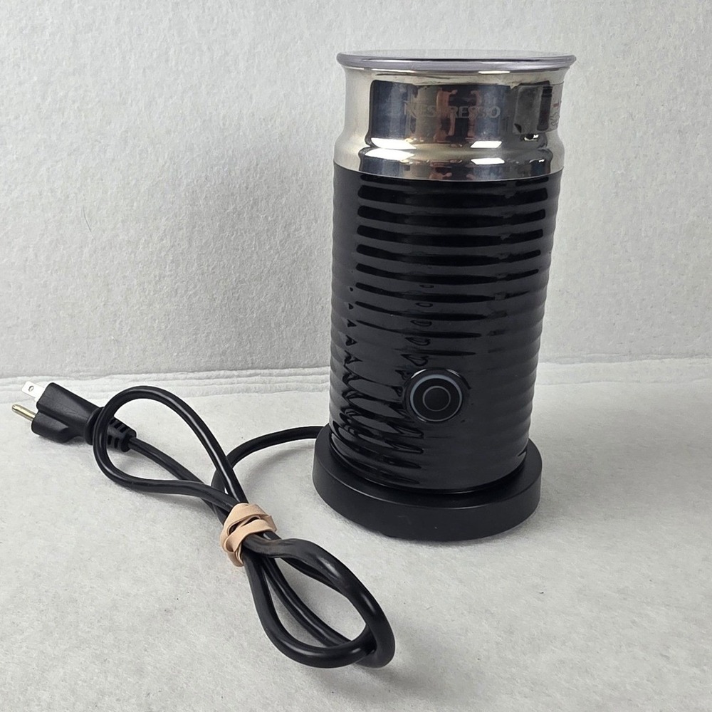 Nespresso Aeroccino 3 Electric Milk Frother Black Model 3694 Tested